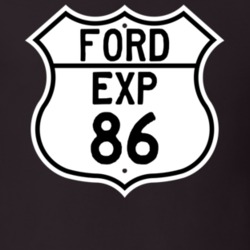 1986 EXP Custom Highway Route Sign T Shirt