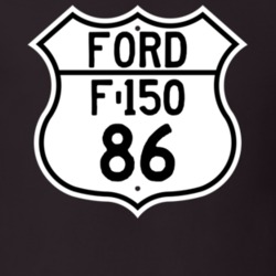1986 F-150 Custom Highway Route Sign T Shirt