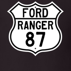 1987 Ranger Custom Highway Route Sign T Shirt