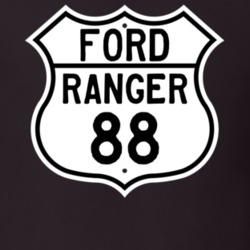 1988 Ranger Custom Highway Route Sign T Shirt