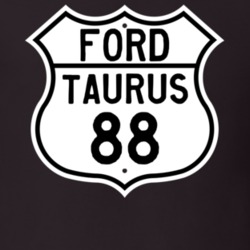 1988 Taurus Custom Highway Route Sign T Shirt