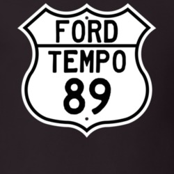 1989 Tempo Custom Highway Route Sign T Shirt