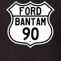 1990 Bantam Custom Highway Route Sign T Shirt