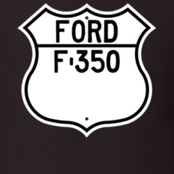 1990 F-350 Custom Highway Route Sign T Shirt