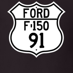 1991 F-150 Custom Highway Route Sign T Shirt