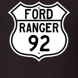1992 Ranger Custom Highway Route Sign T Shirt