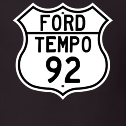 1992 Tempo Custom Highway Route Sign T Shirt