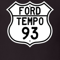 1993 Tempo Custom Highway Route Sign T Shirt