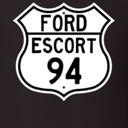 1994 Escort Custom Highway Route Sign T Shirt