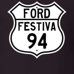 1994 Festiva Custom Highway Route Sign T Shirt