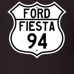1994 Fiesta Custom Highway Route Sign T Shirt
