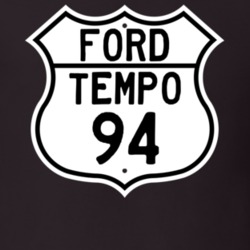 1994 Tempo Custom Highway Route Sign T Shirt