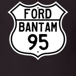 1995 Bantam Custom Highway Route Sign T Shirt