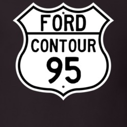 1995 Contour Custom Highway Route Sign T Shirt