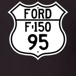 1995 F-150 Custom Highway Route Sign T Shirt