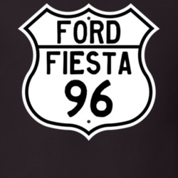 1996 Fiesta Custom Highway Route Sign T Shirt