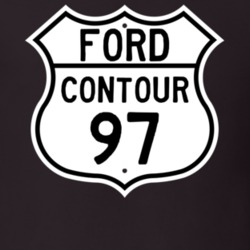1997 Contour Custom Highway Route Sign T Shirt