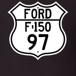 1997 F-150 Custom Highway Route Sign T Shirt