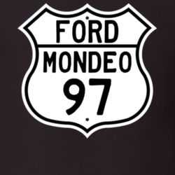 1997 Mondeo Custom Highway Route Sign T Shirt