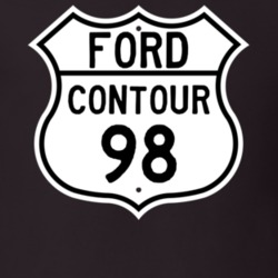 1998 Contour Custom Highway Route Sign T Shirt