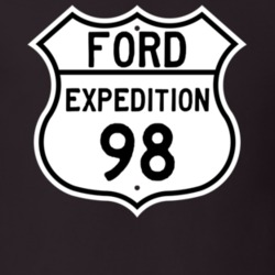 1998 Expedition Custom Highway Route Sign T Shirt