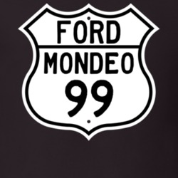 1999 Mondeo Custom Highway Route Sign T Shirt