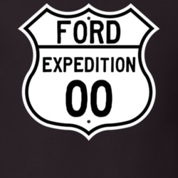 2000 Expedition Custom Highway Route Sign T Shirt