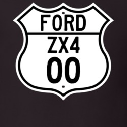 2000 ZX4 Custom Highway Route Sign T Shirt