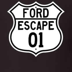 2001 Escape Custom Highway Route Sign T Shirt