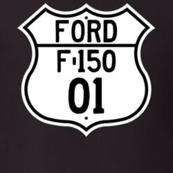 2001 F-150 Custom Highway Route Sign T Shirt