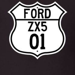 2001 ZX5 Custom Highway Route Sign T Shirt