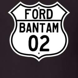 2002 Bantam Custom Highway Route Sign T Shirt