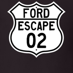 2002 Escape Custom Highway Route Sign T Shirt