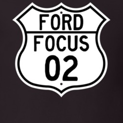 2002 Focus Custom Highway Route Sign T Shirt