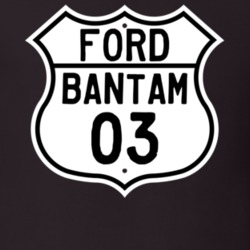 2003 Bantam Custom Highway Route Sign T Shirt