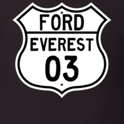 2003 Everest Custom Highway Route Sign T Shirt