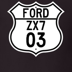 2003 ZX7 Custom Highway Route Sign T Shirt