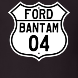 2004 Bantam Custom Highway Route Sign T Shirt