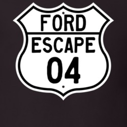 2004 Escape Custom Highway Route Sign T Shirt