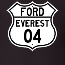 2004 Everest Custom Highway Route Sign T Shirt