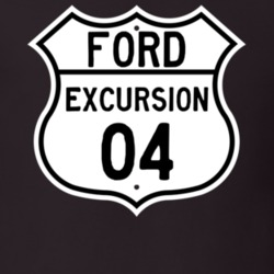 2004 Excursion Custom Highway Route Sign T Shirt