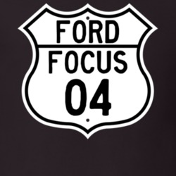 2004 Focus Custom Highway Route Sign T Shirt