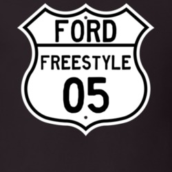 2005 Freestyle Custom Highway Route Sign T Shirt