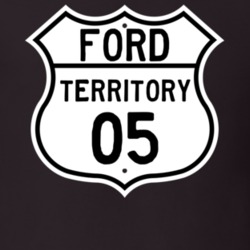 2005 Territory Custom Highway Route Sign T Shirt