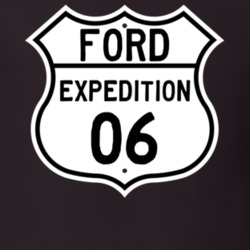 2006 Expedition Custom Highway Route Sign T Shirt