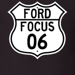 2006 Focus Custom Highway Route Sign T Shirt