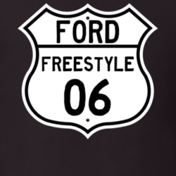 2006 Freestyle Custom Highway Route Sign T Shirt
