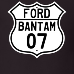 2007 Bantam Custom Highway Route Sign T Shirt