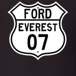 2007 Everest Custom Highway Route Sign T Shirt