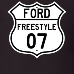 2007 Freestyle Custom Highway Route Sign T Shirt